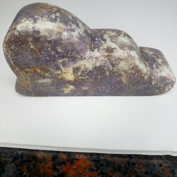 Lepidolite Cloud Carving - Picture 2 of 3